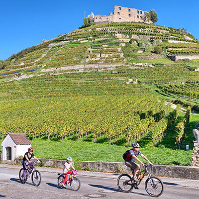 Familienradtour zur Fauststadt Staufen